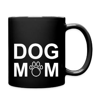 Dog Hund - Tasse einfarbig - Schwarz - Rechts