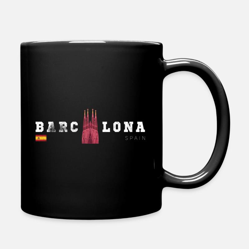 Barcelona Spain Jersey Barcelona Espana - Mug uni - noir