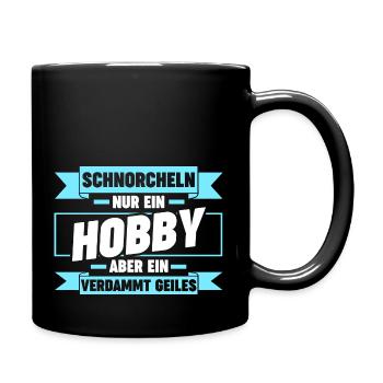 Schullehrer Lehrer - Tasse einfarbig - Schwarz - Rechts