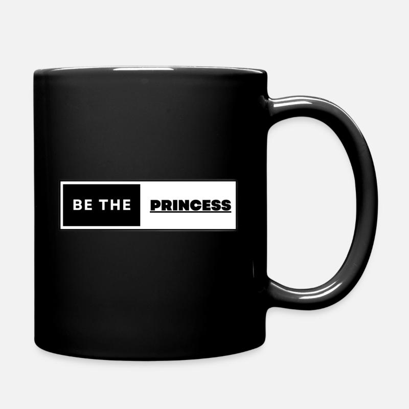 Soyez la princesse - Mug uni - noir
