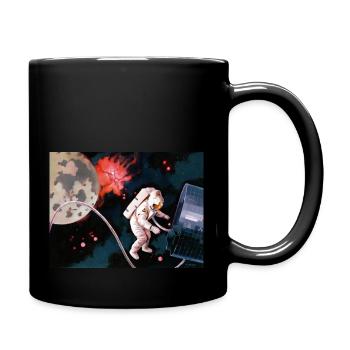 Space - Full Colour Mug - black - Right