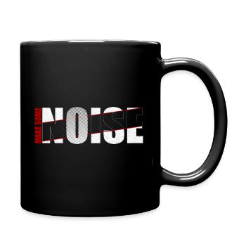 MAKE SOME NOISE - Mug uni - noir - Droite