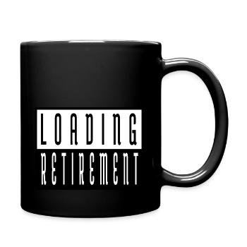Citation actuelle drôle Dire drôle Carrières à la retraite - Mug uni - noir - Droite