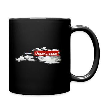 De haut vol - Mug uni - noir - Droite