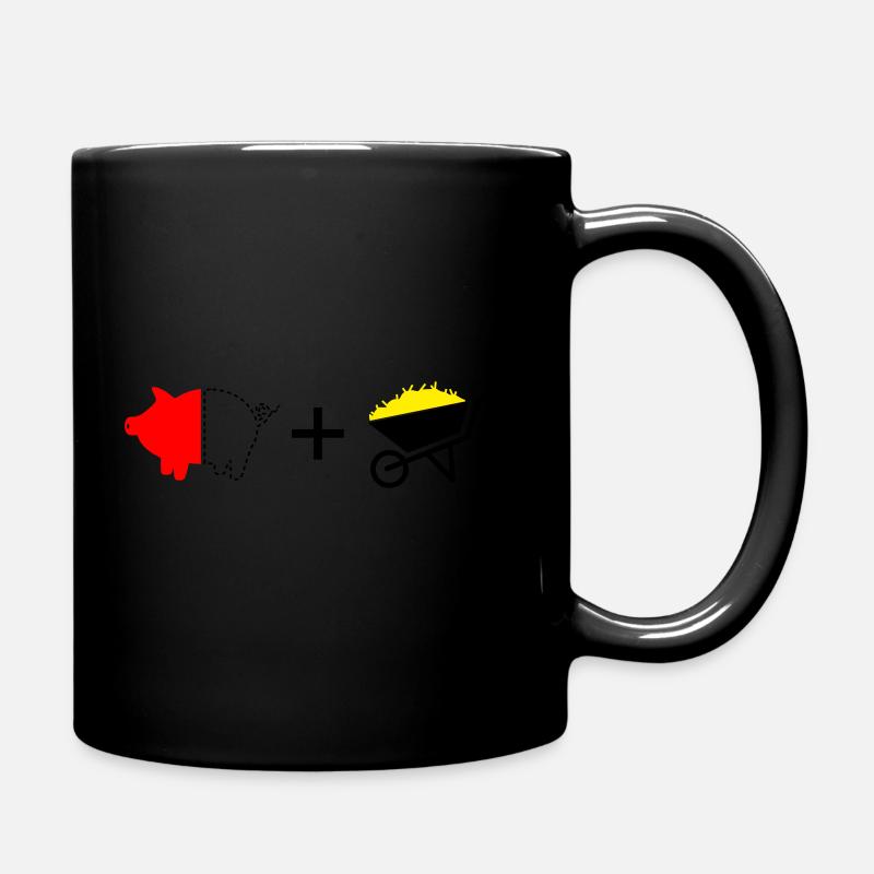 T shirt Guido - Tasse einfarbig - Schwarz