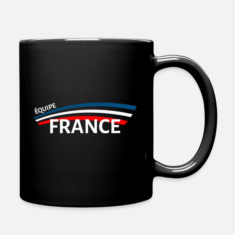 Équipe France - Mug uni - noir