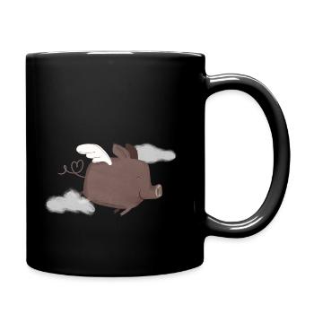 Ottilie for Peace - Full Colour Mug - black - Right