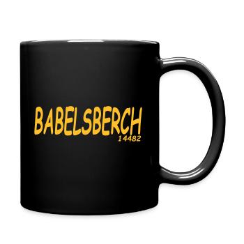 BABELSBERCH 14482 - Tasse einfarbig - Schwarz - Rechts