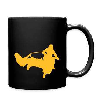sidecar cross - Mug uni - noir - Droite