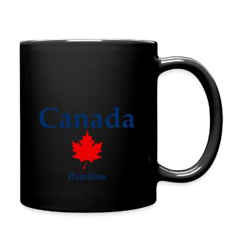 Hamilton - Ontario - Canada - Kanada - Tasse einfarbig - Schwarz - Rechts