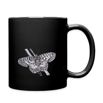 Easter Lucid Butterfly - Butterfly - Full Colour Mug - black - Right
