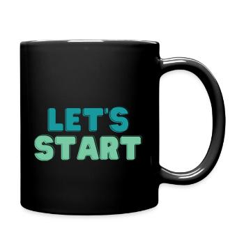 C’est parti - Mug uni - noir - Droite