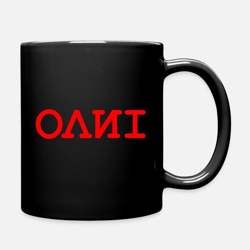 UFO - Tasse einfarbig - Schwarz