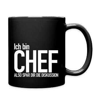 I'm the - Full Colour Mug - black - Right