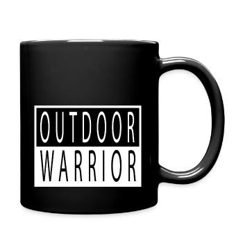 sayings outdoor bear mountains rv present - Tasse einfarbig - Schwarz - Rechts