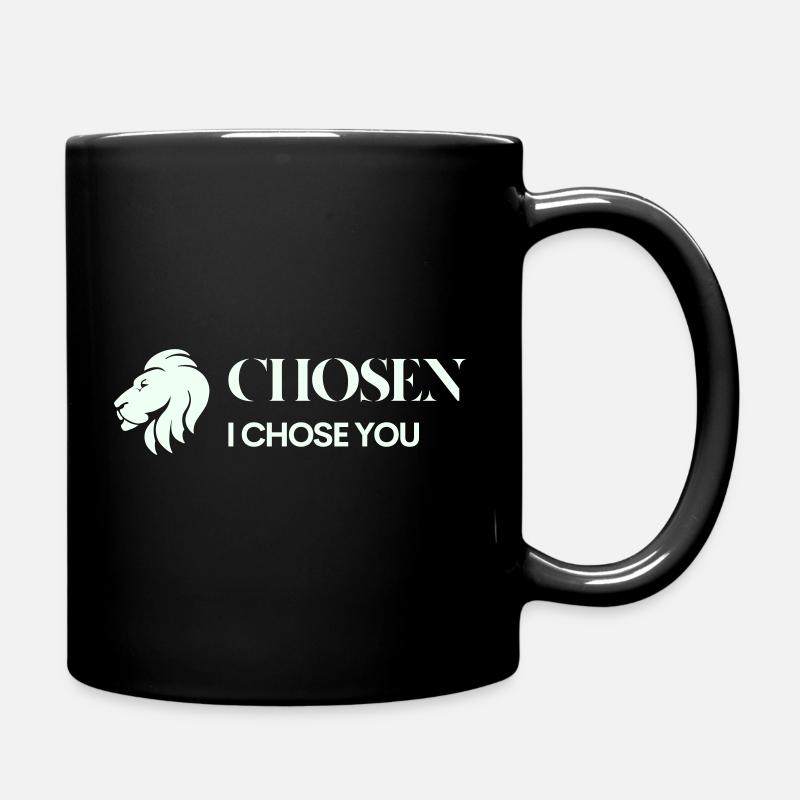 Color logo no background - Tasse einfarbig - Schwarz