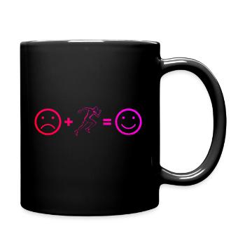 Ski de fond Course à pied Jogging Fitness - Mug uni - noir - Droite