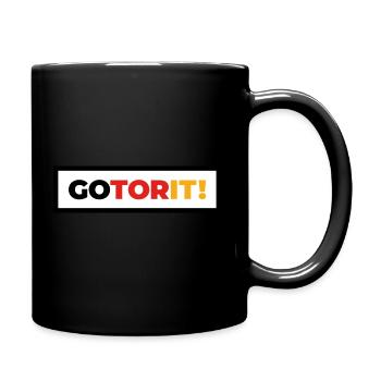German Sports Teams - Go Tor It! Box - Full Colour Mug - black - Right