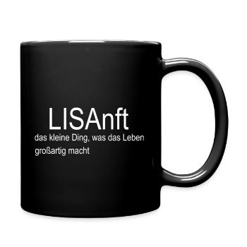 Top moderner T-Shirt Design Must have 2024 - Tasse einfarbig - Schwarz - Rechts