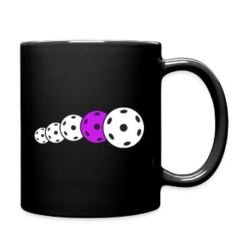 Floorball Floorball Club Unihoc Balls - Full Colour Mug - black - Right