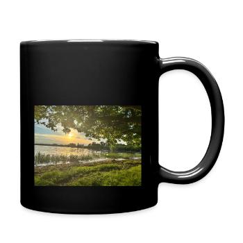 Radolfzell am Bodensee - Tasse einfarbig - Schwarz - Rechts