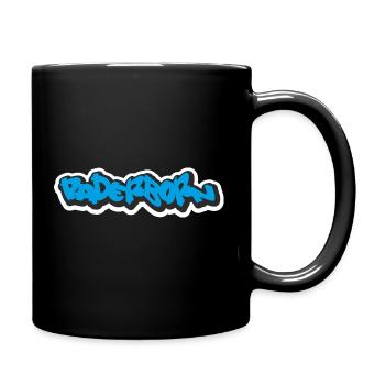 Paderborn - Tasse einfarbig - Schwarz - Rechts