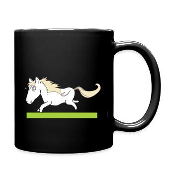 sweet Pony - Tasse einfarbig - Schwarz - Rechts