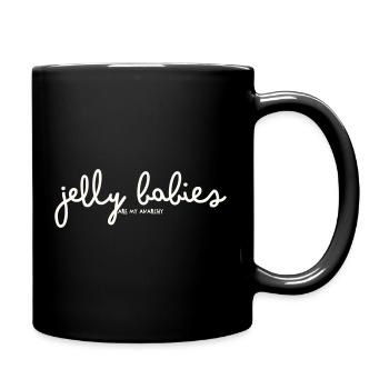 JELLY BABIES ARE MY ANARCHY - Tasse einfarbig - Schwarz - Rechts