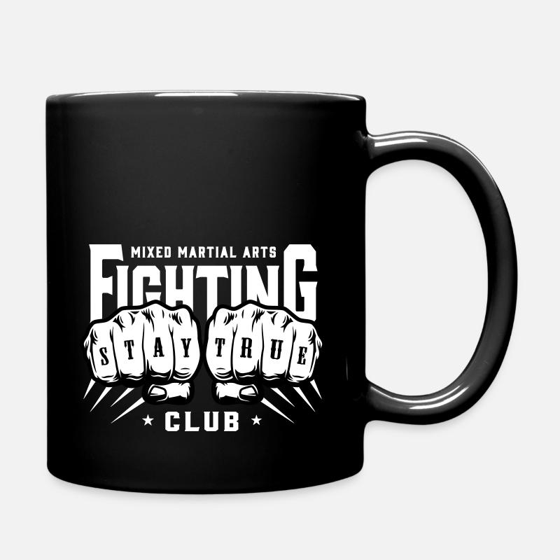 combats mixtes - Mug uni - noir