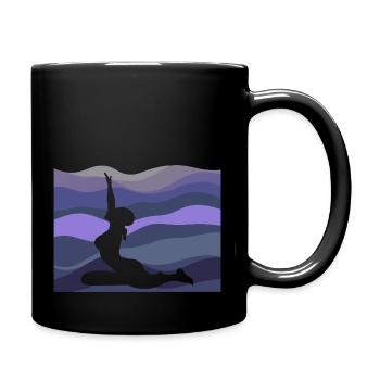 Fitness Cardio Musculation - Mug uni - noir - Droite