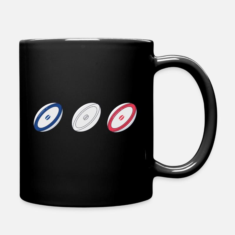 Cadeau sport Rugby - Mug uni - noir