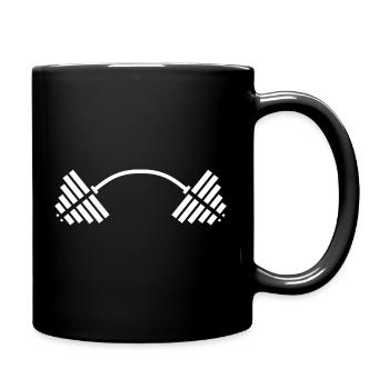 Max Power GYM: Workout & Motivation - Full Colour Mug - black - Right