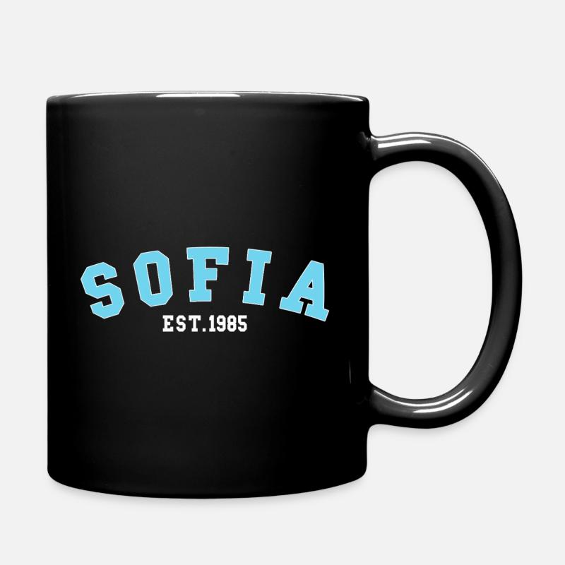 Sofia_Est_1985 - Full Colour Mug - black
