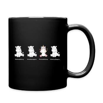 Practical instructors, the unicorns in nursing - Full Colour Mug - black - Right
