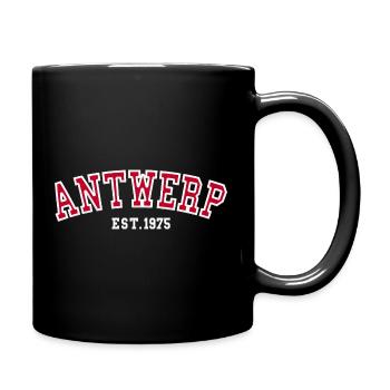 Antwerp Est. 1975 - Full Colour Mug - black - Right