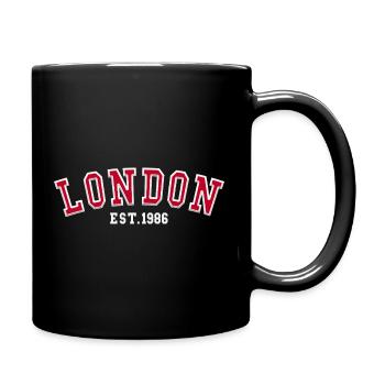 Londres Fondée en 1986 - Mug uni - noir - Droite