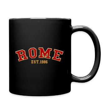 Rom gegründet 1986 - Tasse einfarbig - Schwarz - Rechts
