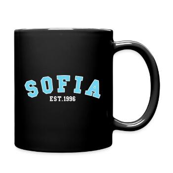 Sofia Est. 1996 - Full Colour Mug - black - Right