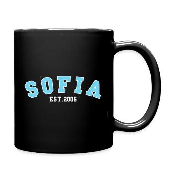 Sofia Est. 2006 - Full Colour Mug - black - Right
