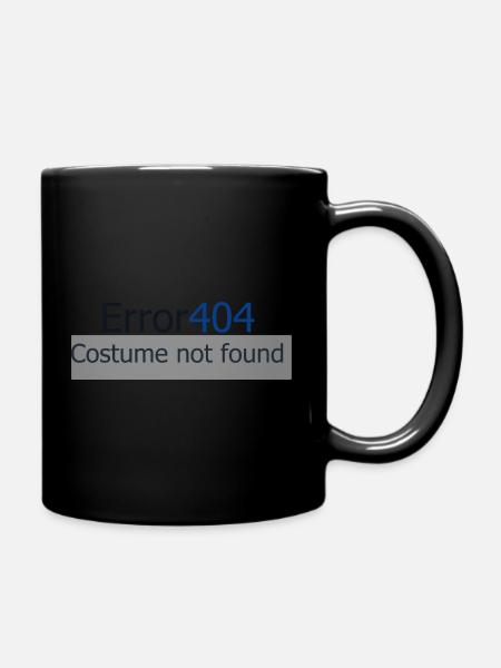 error 404 - Full Colour Mug - black