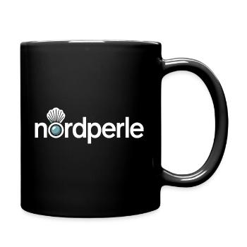 Nordperle Hamburg Nordsee Ostsee Norddeutsch Deern - Tasse einfarbig - Schwarz - Rechts