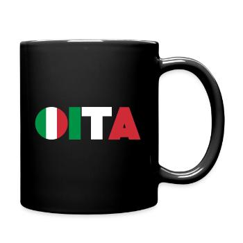 Italie - Mug uni - noir - Droite
