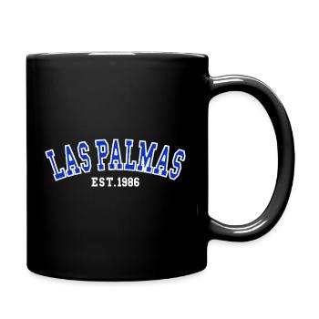 Las Palmas gegründet 1986 - Tasse einfarbig - Schwarz - Rechts