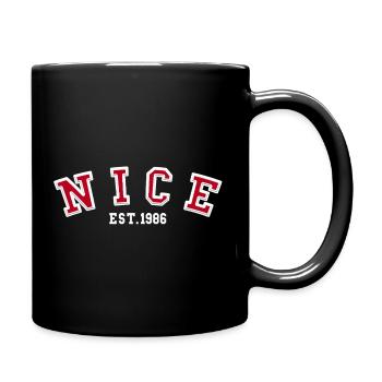 Nice Fondé en 1986 - Mug uni - noir - Droite