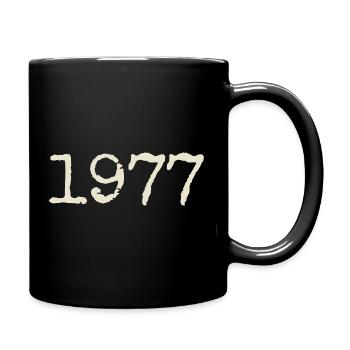 1977 Birthday Gift - Awesome since 1977 - Full Colour Mug - black - Right