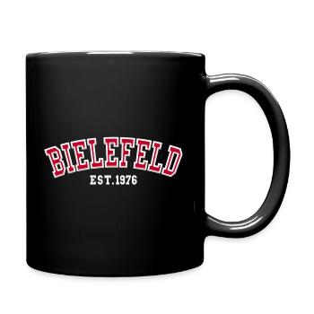 Bielefeld Est. 1976 - Full Colour Mug - black - Right