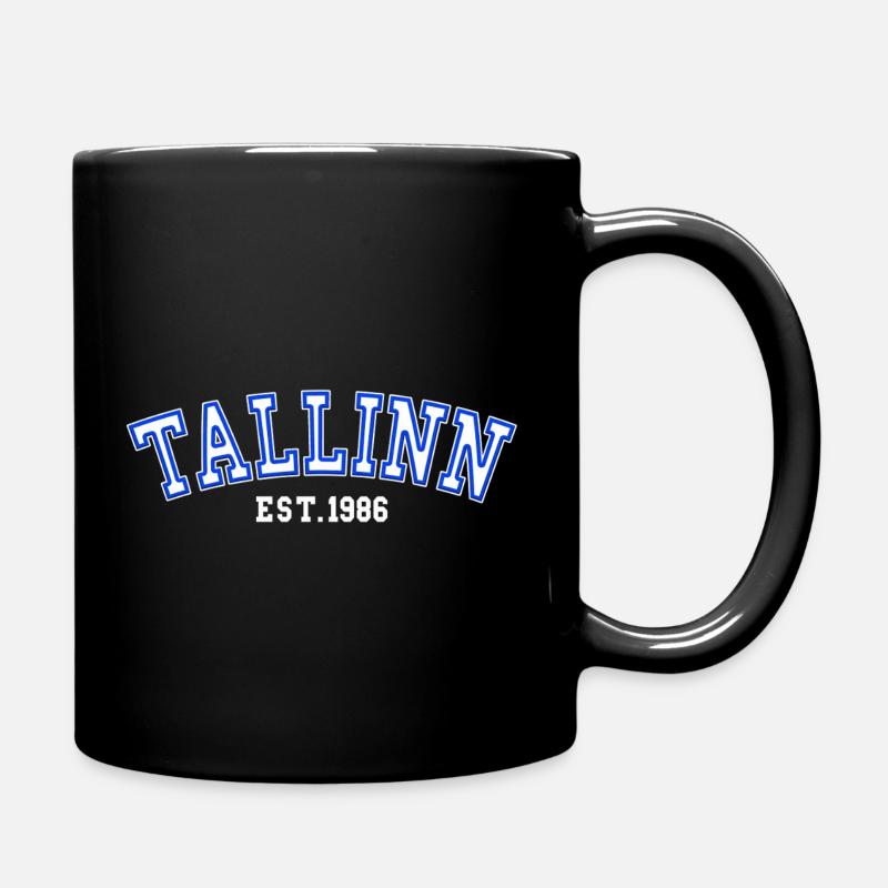 Tallinn Est. 1986 - Full Colour Mug - black