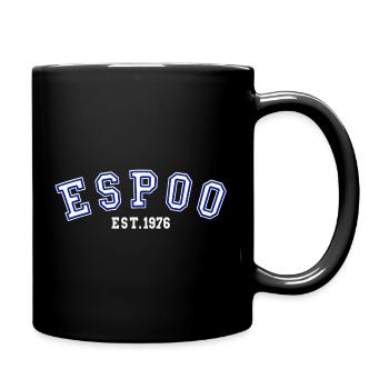 Espoo gegründet 1976 - Tasse einfarbig - Schwarz - Rechts