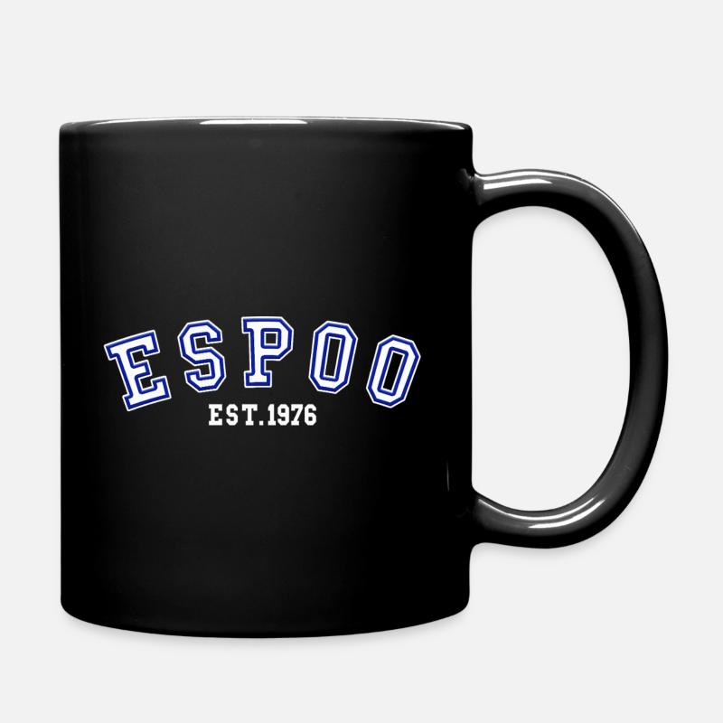 Espoo Est. 1976 - Full Colour Mug - black