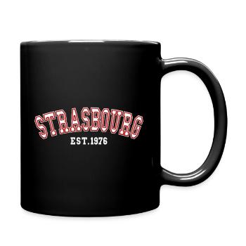 Strasbourg Est. 1976 - Full Colour Mug - black - Right